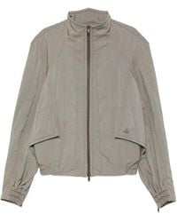 Vivienne Westwood - Orb-Embroidered Zip-Up Jacket - Lyst
