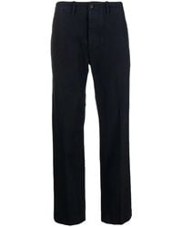 Fay - Tapered-Leg Chino Trousers - Lyst