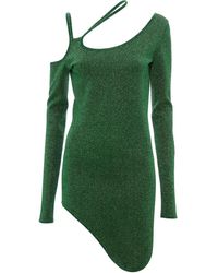 JW Anderson - Asymmetrisches Kleid Mit Glitter-Optik - Lyst
