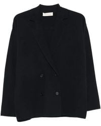 Max Mara - Loncia Double-Breasted Notched-Lapel Jacket - Lyst