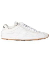 Miu Miu - Plume Lace-Up Sneakers - Lyst