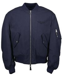 Givenchy - Marineblauer Twisted Arms Bomber - Lyst