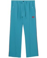 Needles - ストライプディテール トラックパンツ - Lyst