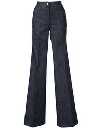 Derek Lam Charlotte High-waist Flared Jeans - Blue
