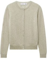 Pringle of Scotland - Kaschmircardigan Mit Rundhalsausschnitt - Lyst