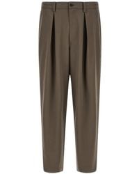 stein - Easy Pleated Wide-Leg Trousers - Lyst