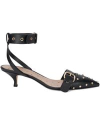 Red(V) - Buckle Studded Pumps - Lyst