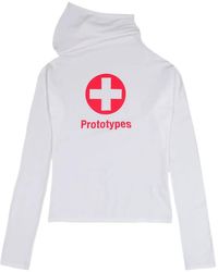 PROTOTYPES - Sudadera Con Capucha Y Logo - Lyst