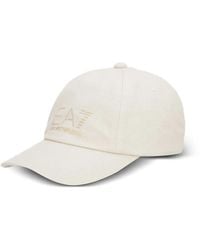 EA7 - Crystal-Embellished Logo-Print Cap - Lyst