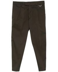 Low Brand - Pleated D-Ring Trousers - Lyst