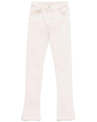 Blumarine - Jeans Mit Logo-Patch - Lyst