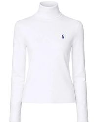 Polo Ralph Lauren - Roll-Neck Long-Sleeve T-Shirt - Lyst