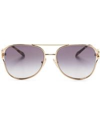 Miu Miu - Occhiali Da Sole Con Montatura Stile Pilota - Lyst