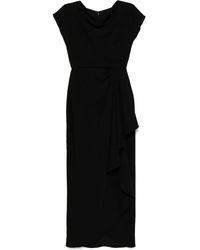 Amsale - Draped Crepe Gown - Lyst
