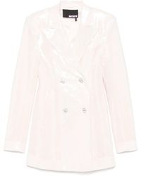 ROTATE BIRGER CHRISTENSEN - Sequinned Blazer-Style Mini Dress - Lyst