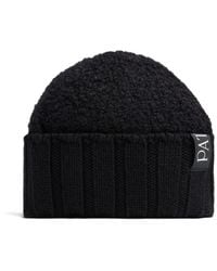 Patou - Bouclé Ribbed Beanie Hat - Lyst