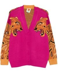 FARM Rio - Cardigan mit Tiger-Motiv - Lyst