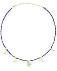 Eshvi - Halskette Mit Stern-/Mondanhänger - Lyst