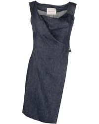 Gemy Maalouf - Asymmetric Gathered Sleeveless Top - Lyst