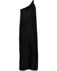 Loulou de Saison - Adela Zijden Maxi-Jurk - Lyst