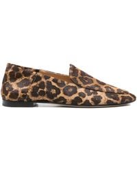 Dear Frances - Mocassins À Imprimé Animalier - Lyst