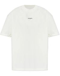 AllSaints - Mikro Logo-Print T-Shirt - Lyst