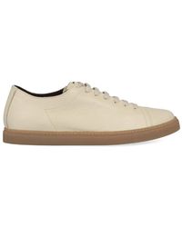 Slowear - Hammered Leather Sneakers - Lyst