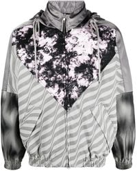 Song For The Mute - Graphic-Print Hooded Jacket - Lyst