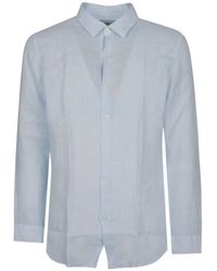 Altea - Linen Long-Sleeve Shirt - Lyst