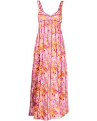 Acler - Hansley Floral-print Dress - Lyst