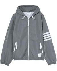 Thom Browne - Giacca Con Cappuccio - Lyst