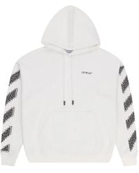 Off-White c/o Virgil Abloh - Hoodie Pixel Diagonal - Lyst