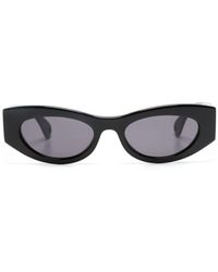 Lanvin - Oval-frame Sunglasses - Lyst