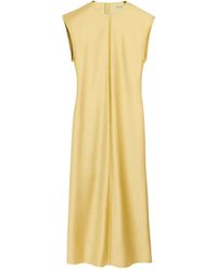 Ami Paris - Raw-Edge Long Dress - Lyst