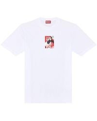 DIESEL - T-just Cotton T-shirt - Lyst
