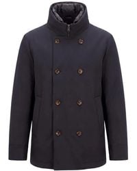 Montecore - Double-Breasted High-Neck Jacket - Lyst