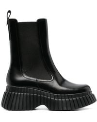 Camper - Bcn Elasticated-Panel Ankle Boots - Lyst