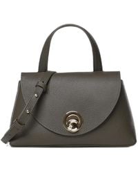 Coccinelle - Small Nikla Grained Leather Tote Bag - Lyst