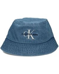 Calvin Klein - Denim Bucket Hat - Lyst