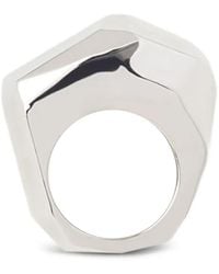 Lanvin - Facettierter Ring - Lyst
