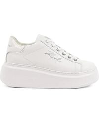 KARL LAGERFELD - Anakapri Platform Sneakers - Lyst