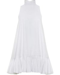 Azeeza - Alcott Minikleid Aus Popeline - Lyst