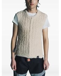 Martine Rose - Sleeveless Cardigan - Lyst