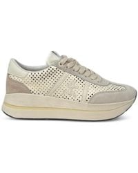 Premiata - Bethcoin 8171 Perforated Platform Sneakers - Lyst