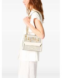 Lancel - M Flap Leather Shoulder Bag - Lyst