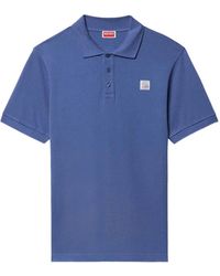 KENZO - Work And Play Cotton Polo Shirt - Lyst