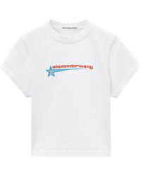 Alexander Wang - Shrunken T-Shirt - Lyst