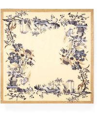 Etro - Scialle A Fiori - Lyst