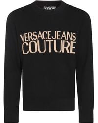 Versace Jeans Couture - ロゴジャカード セーター - Lyst