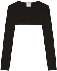 Courreges - Cropped Cardigan - Lyst